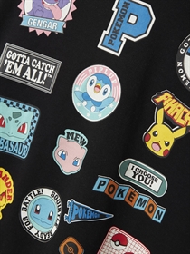 NAME IT Pokemon Jimm Sweat Hoodie Black